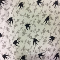 Swallow Pattern 75d mousseline de mousseline Georgette Polyester textile
